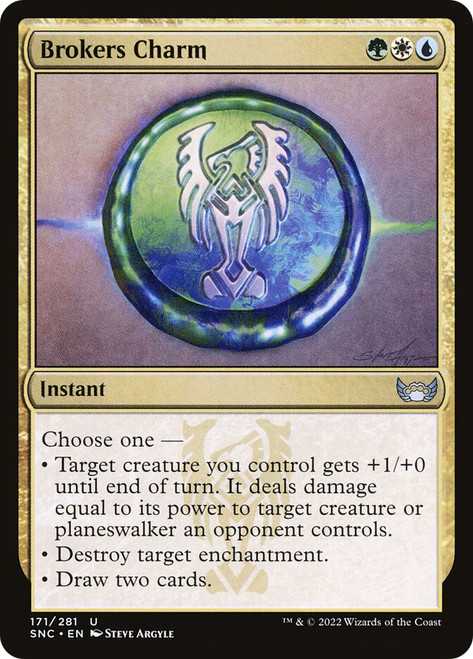 Brokers Charm\nStreets of New Capenna\nSingle\nMagic The Gathering