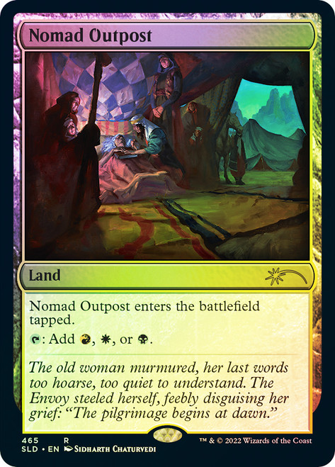 Nomad Outpost (Secret Lair)\nPromo: General\nSingle\nMagic The Gathering