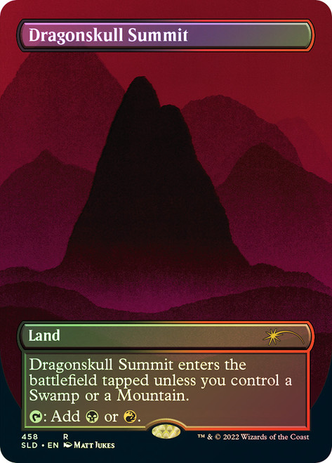 Dragonskull Summit (Secret Lair) (Borderless)\nPromo: General\nSingle\nMagic The Gathering