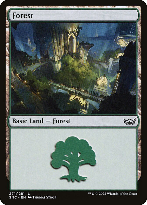 Forest (#271)\nStreets of New Capenna\nSingle\nMagic The Gathering