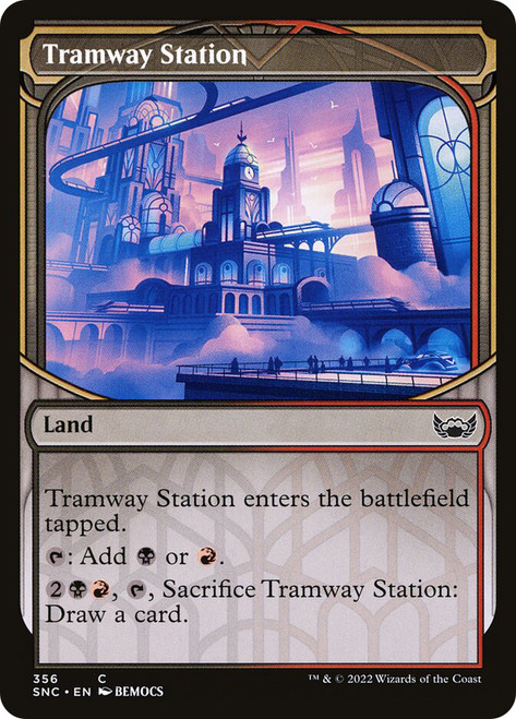 Tramway Station (Showcase)\nStreets of New Capenna - Variants\nSingle\nMagic The Gathering