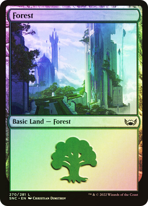 Forest (#270)\nStreets of New Capenna\nSingle\nMagic The Gathering