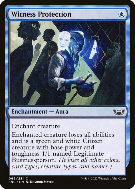 Witness Protection\nStreets of New Capenna\nSingle\nMagic The Gathering