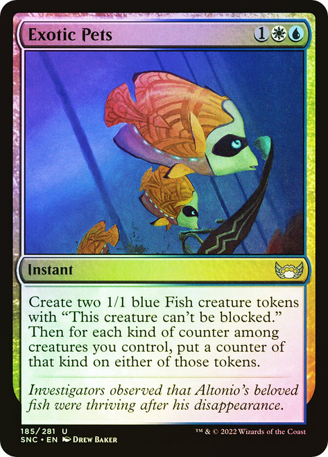 Exotic Pets\nStreets of New Capenna\nSingle\nMagic The Gathering