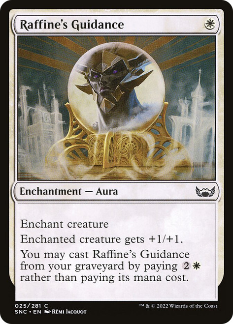 Raffine's Guidance\nStreets of New Capenna\nSingle\nMagic The Gathering