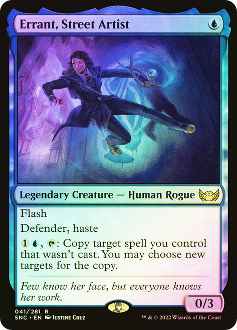 Errant, Street Artist\nStreets of New Capenna\nSingle\nMagic The Gathering
