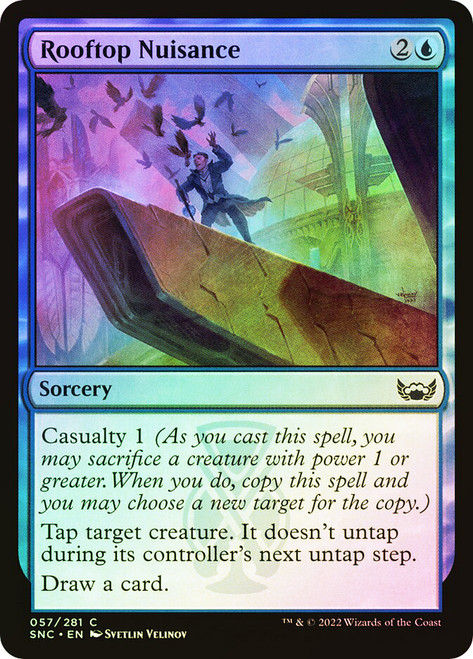 Rooftop Nuisance\nStreets of New Capenna\nSingle\nMagic The Gathering