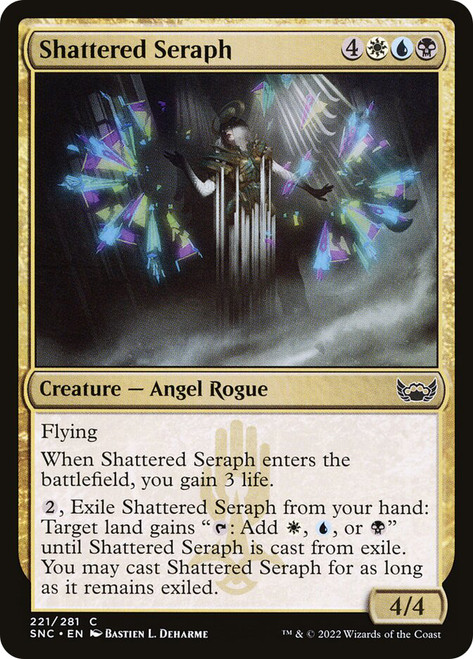 Shattered Seraph\nStreets of New Capenna\nSingle\nMagic The Gathering