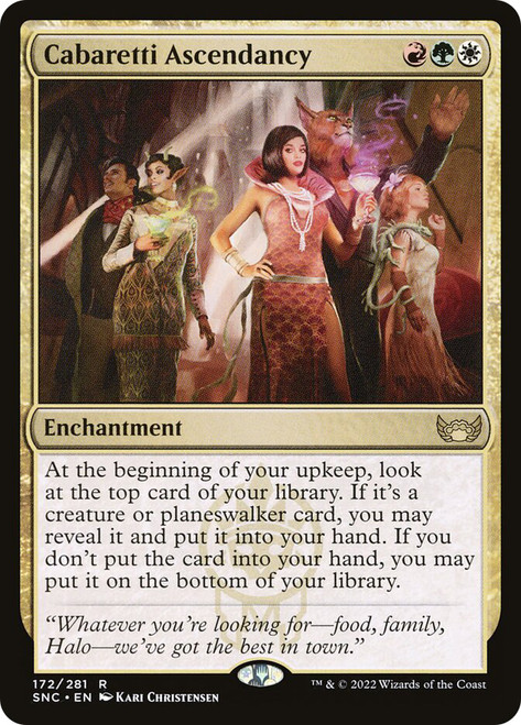 Cabaretti Ascendancy\nStreets of New Capenna\nSingle\nMagic The Gathering