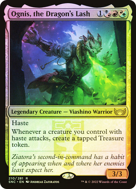 Ognis, the Dragon's Lash\nStreets of New Capenna\nSingle\nMagic The Gathering