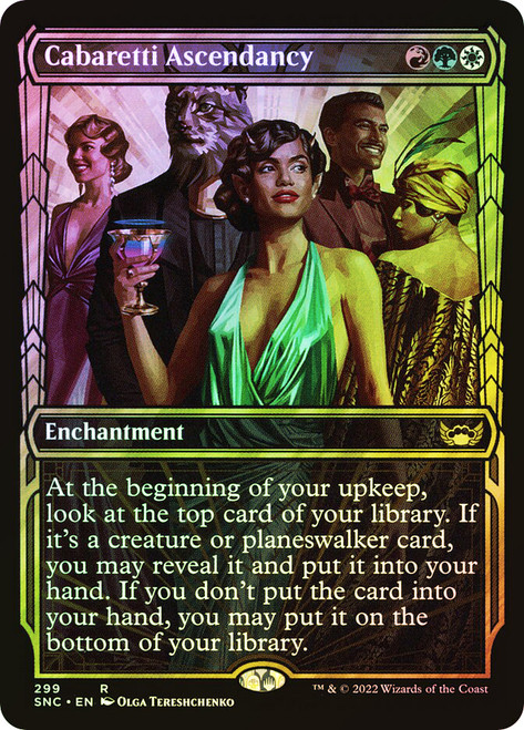 Cabaretti Ascendancy (Showcase)\nStreets of New Capenna - Variants\nSingle\nMagic The Gathering