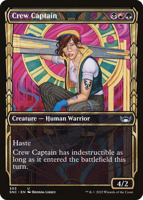 Crew Captain (Showcase)\nStreets of New Capenna - Variants\nSingle\nMagic The Gathering