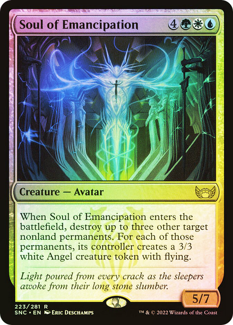 Soul of Emancipation\nStreets of New Capenna\nSingle\nMagic The Gathering