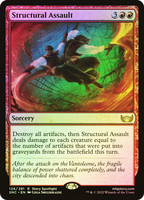 Structural Assault\nStreets of New Capenna\nSingle\nMagic The Gathering