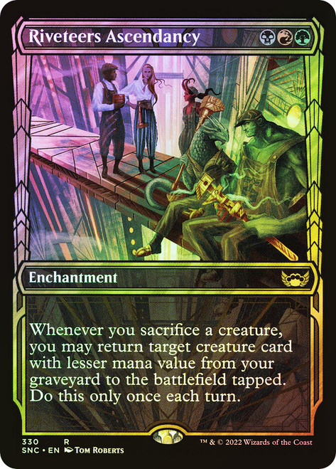 Riveteers Ascendancy (Showcase)\nStreets of New Capenna - Variants\nSingle\nMagic The Gathering