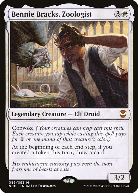 Bennie Bracks, Zoologist\nStreets of New Capenna Commander\nSingle\nMagic The Gathering