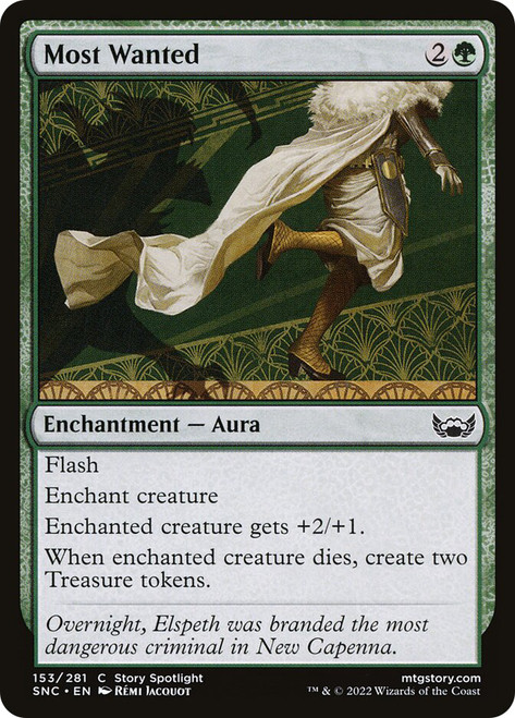 Most Wanted\nStreets of New Capenna\nSingle\nMagic The Gathering