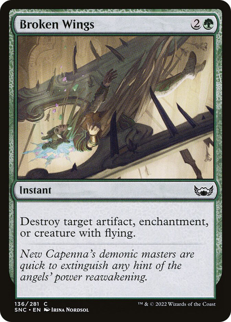 Broken Wings\nStreets of New Capenna\nSingle\nMagic The Gathering