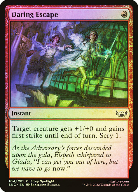 Daring Escape\nStreets of New Capenna\nSingle\nMagic The Gathering