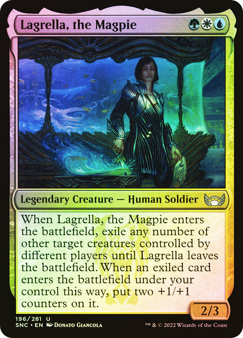 Lagrella, the Magpie\nStreets of New Capenna\nSingle\nMagic The Gathering