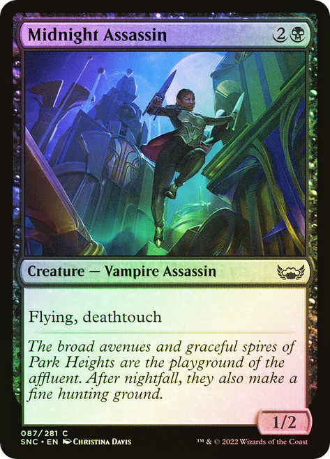Midnight Assassin\nStreets of New Capenna\nSingle\nMagic The Gathering