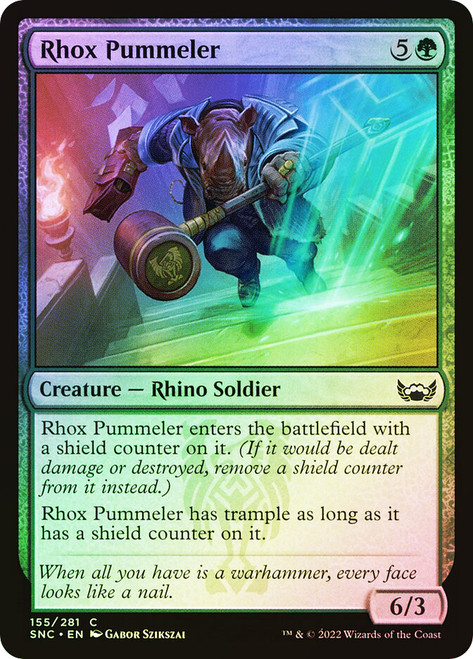 Rhox Pummeler\nStreets of New Capenna\nSingle\nMagic The Gathering