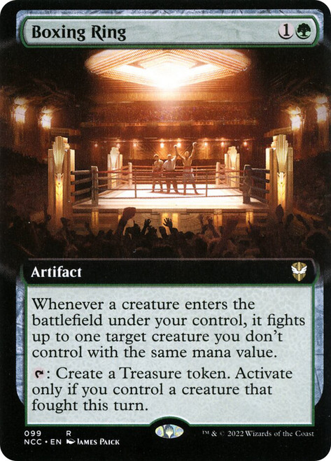 Boxing Ring
Streets of New Capenna Commander
Single
Magic: The Gathering