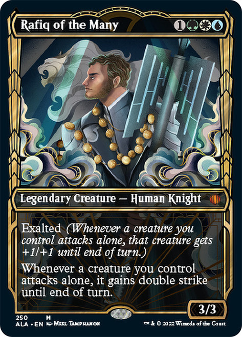 Rafiq of the Many (Showcase)\nShards of Alara\nSingle\nMagic The Gathering
