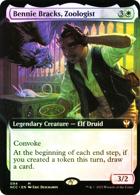 Bennie Bracks, Zoologist
Streets of New Capenna Commander
Single
Magic: The Gathering