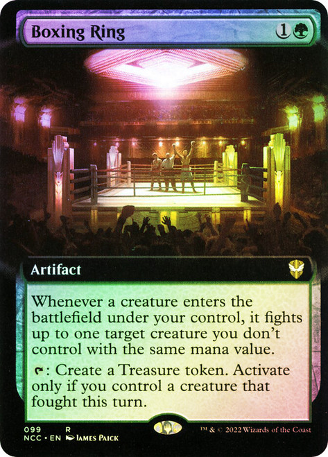 Boxing Ring
Streets of New Capenna Commander
Single
Magic: The Gathering