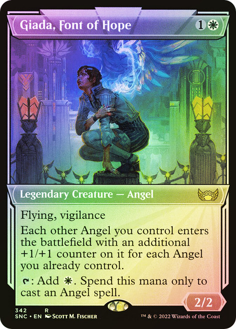 Giada, Font of Hope (Showcase)\nStreets of New Capenna - Variants\nSingle\nMagic The Gathering