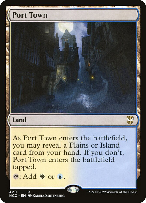 Port Town\nStreets of New Capenna Commander\nSingle\nMagic The Gathering