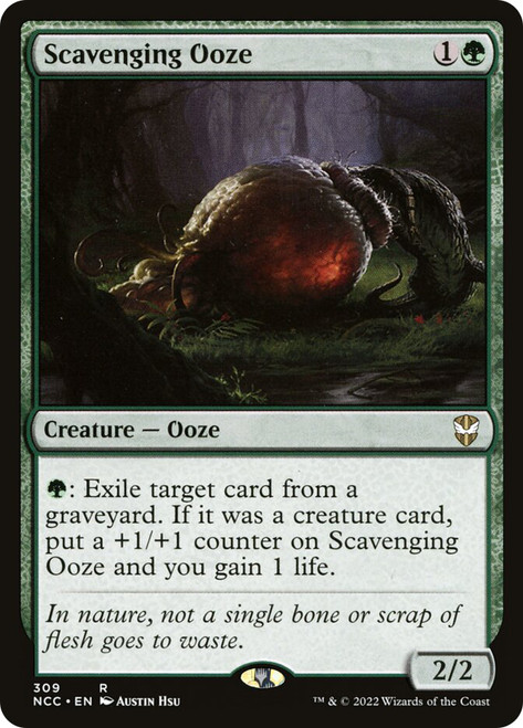Scavenging Ooze\nStreets of New Capenna Commander\nSingle\nMagic The Gathering