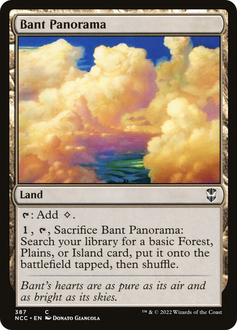 Bant Panorama\nStreets of New Capenna Commander\nSingle\nMagic The Gathering