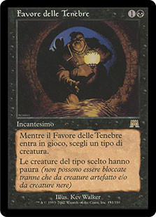 Cover of Darkness
Onslaught - Italian
Single
Magic The Gathering