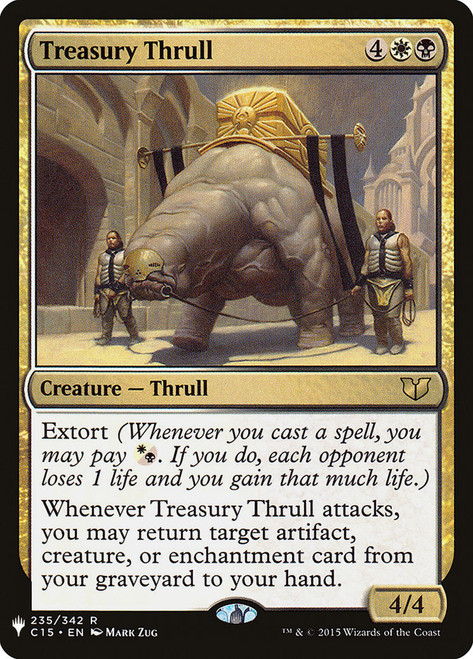 Treasury Thrull\nPlaneswalker Symbol Reprints\nSingle\nMagic The Gathering