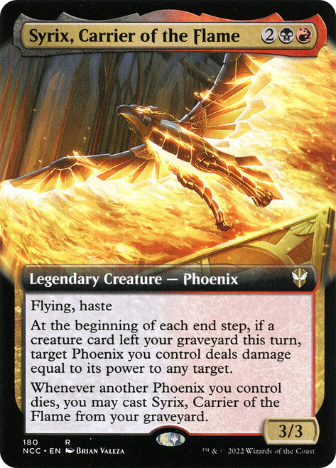 Syrix, Carrier of the Flame | Streets of New Capenna Commander