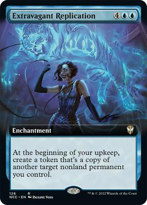 Extravagant Replication (Extended Art)\nStreets of New Capenna Commander - Variants\nSingle\nMagic The Gathering