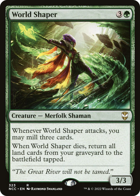 World Shaper\nStreets of New Capenna Commander\nSingle\nMagic The Gathering