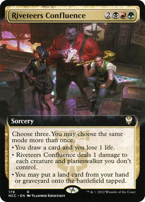 Riveteers Confluence
Streets of New Capenna Commander
Single
Magic: The Gathering