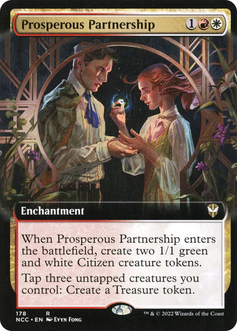 Prosperous Partnership
Streets of New Capenna Commander
Single
Magic: The Gathering