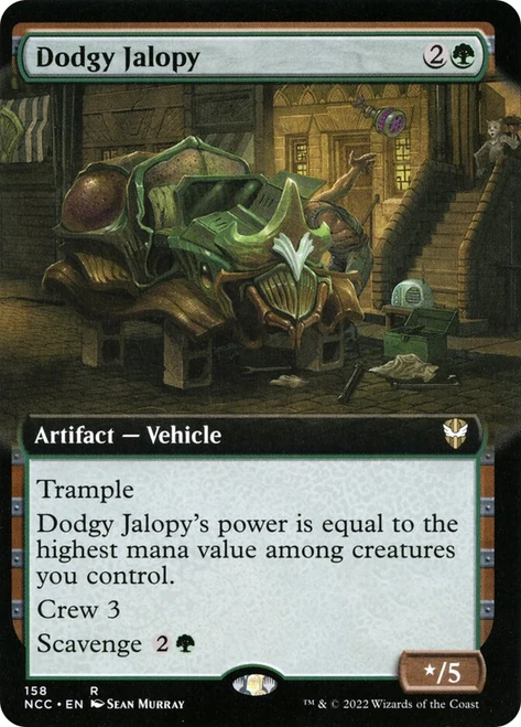 Dodgy Jalopy
Streets of New Capenna Commander
Single
Magic: The Gathering