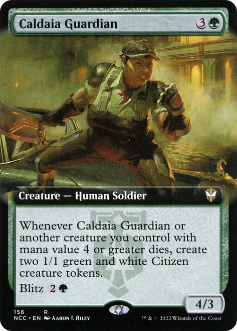 Caldaia Guardian
Streets of New Capenna Commander
Single
Magic: The Gathering