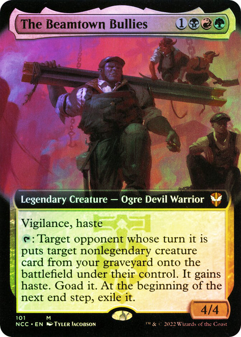 MTG 沼 β ベータ LEB サインド The Beamtown Bullies | Streets of New Capenna Commander | Star