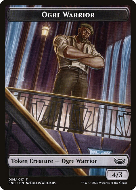 {Ogre Warrior Token} // {Treasure Token} (#14)\nStreets of New Capenna\nSingle\nMagic The Gathering