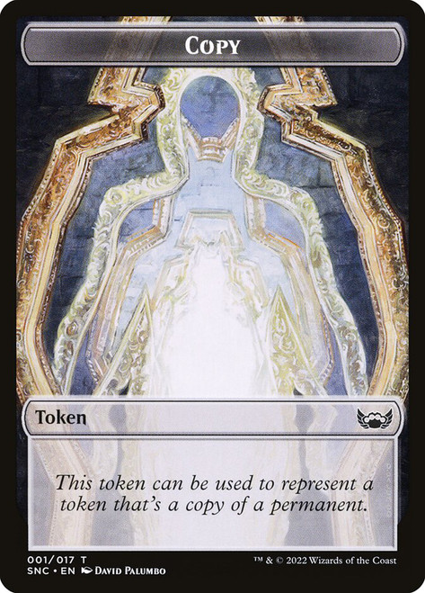 {Copy Token} // {Manifest Token}\nStreets of New Capenna\nSingle\nMagic The Gathering