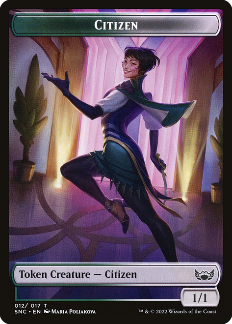 {Citizen Token} // {Food Token}
Streets of New Capenna
Single
Magic: The Gathering