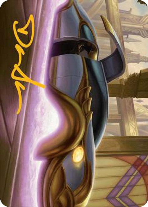 {Mysterious Limousine Art Card} (Signed)\nArt Series\nSingle\nMagic The Gathering