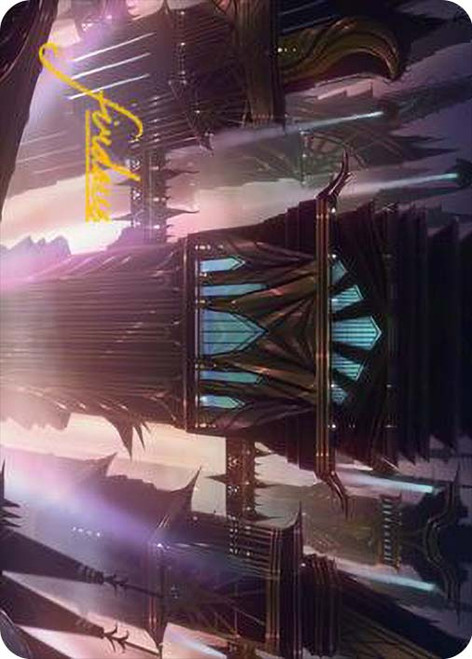 {Skybridge Towers Art Card} (Signed)\nArt Series\nSingle\nMagic The Gathering
