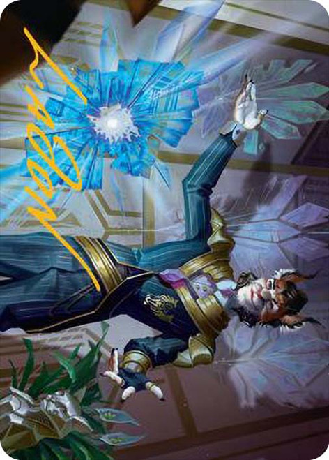 {Kros, Defense Contractor Art Card} (Signed)\nArt Series\nSingle\nMagic The Gathering